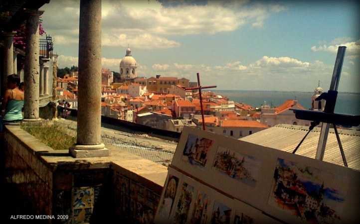 Alfama (Mirador de Santa Lucía) LISBOA-PORTUGAL