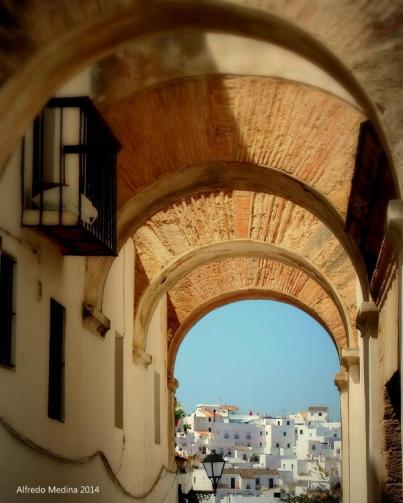 Arco de las Monjas (Vejer de la Frontera) Cádiz. ESPAÑA