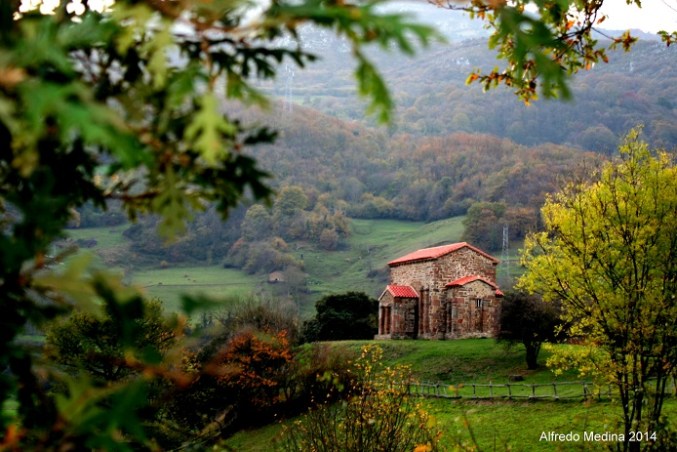 Santa Cristina de Lena (Lena) Asturias. ESPAÑA